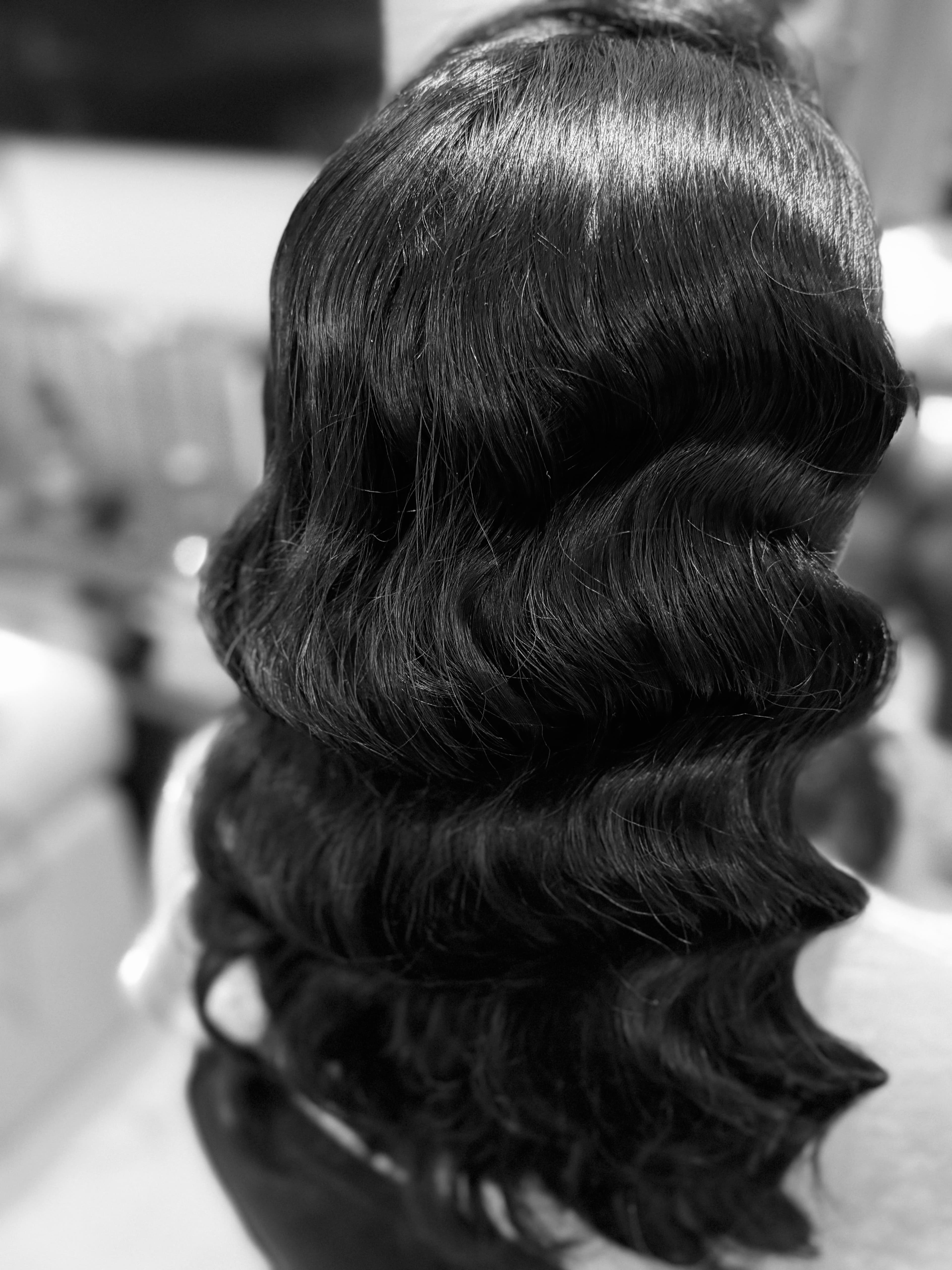 Hair styling by Rosanna Siva